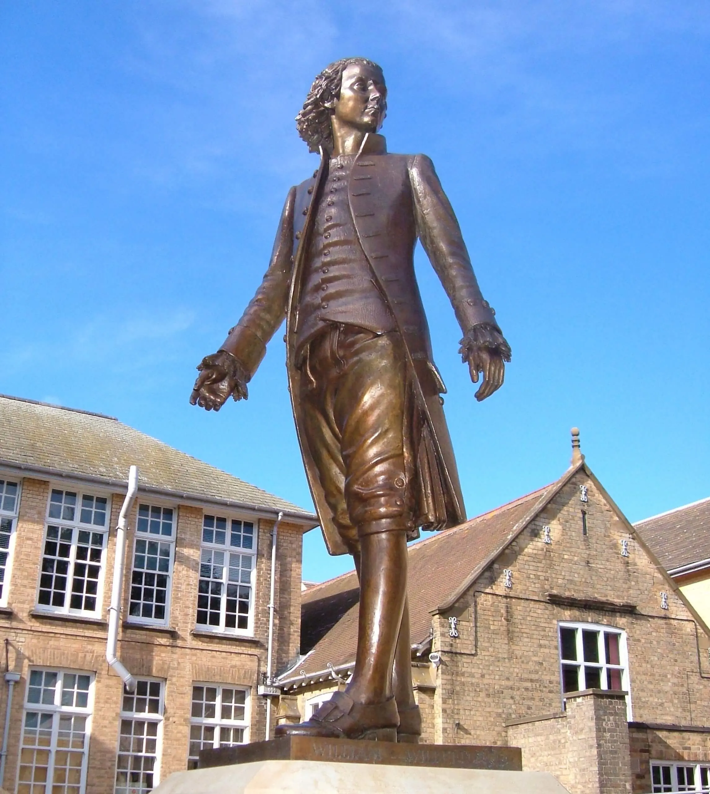 Pocklington School statue of William Wilberforce