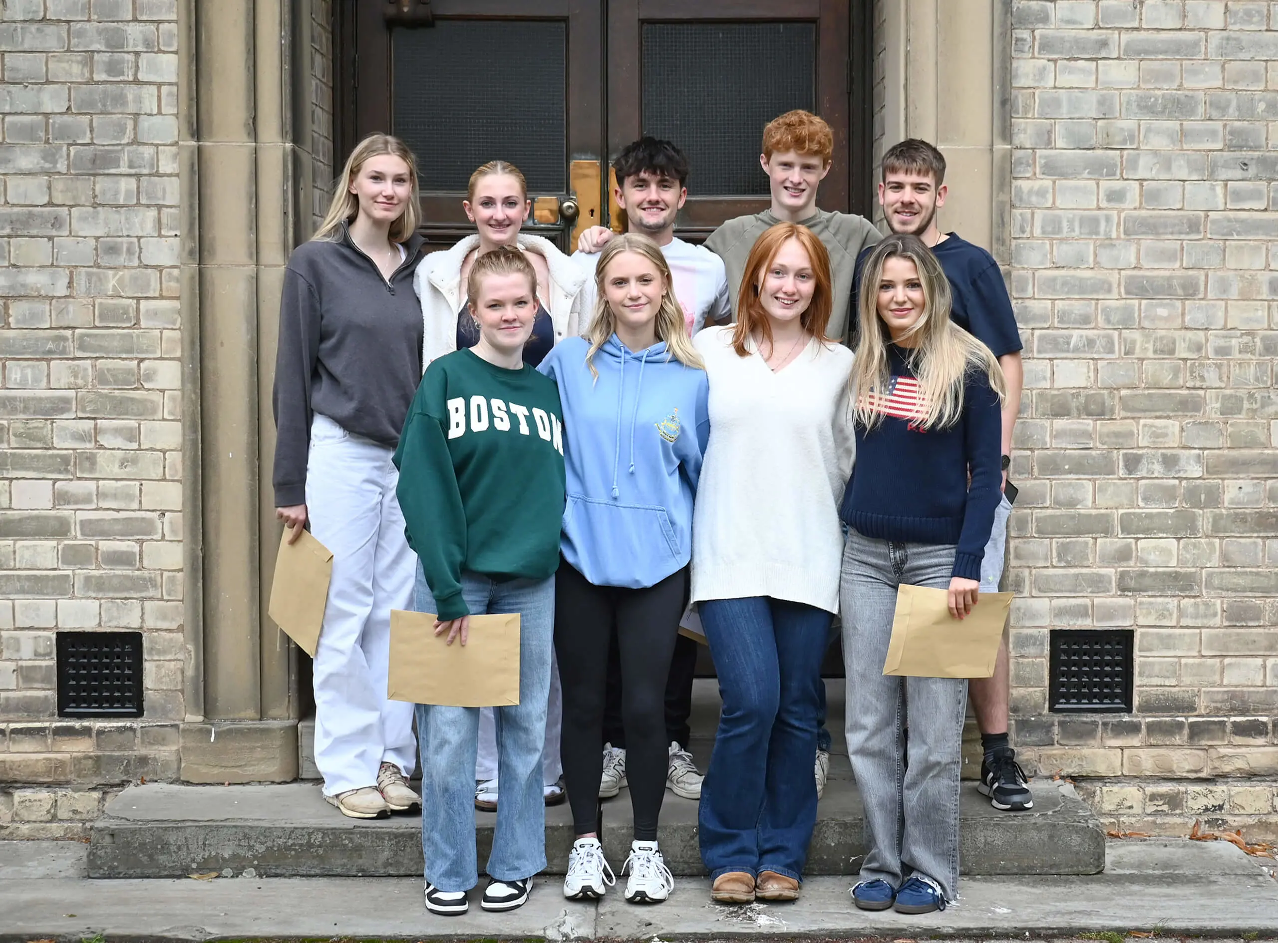 Pocklington pupils celebrate their A Level results