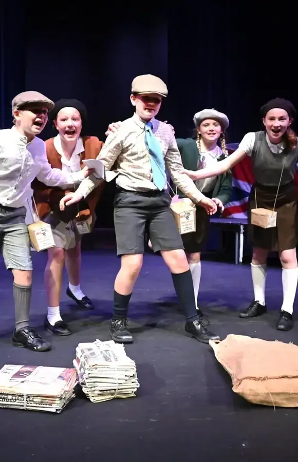 Pocklington Prep school pupils perform in the Tom Stoppard Theatre in a performance of Treachery at Traitor’s Quay 