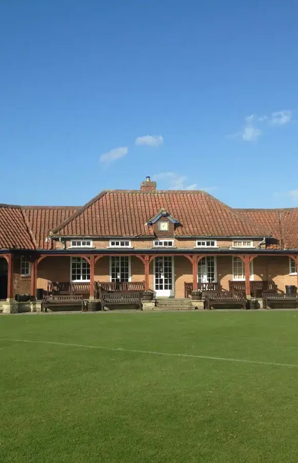 Pocklington School cricket pavilion 