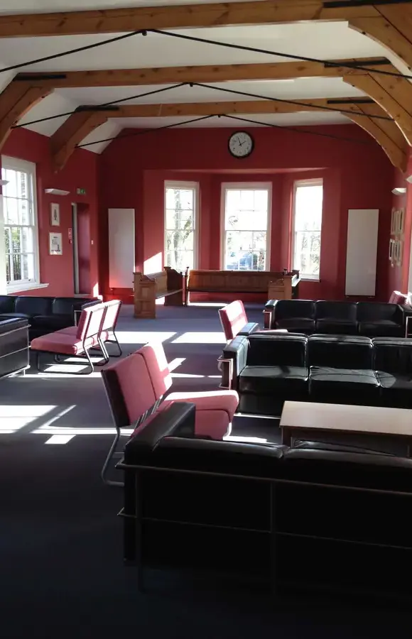 Pocklington School Sixth Form centre common room 